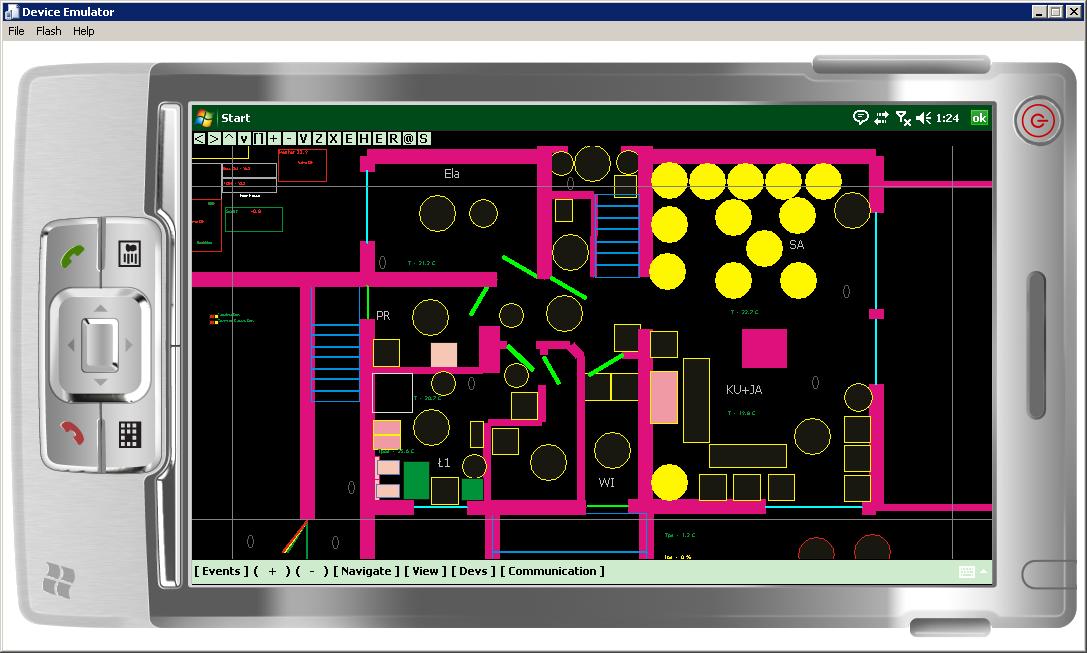  Smart House eHouse - Software Visualization and graphical control Windows Mobile , Windows Phone , . NET Open Source 