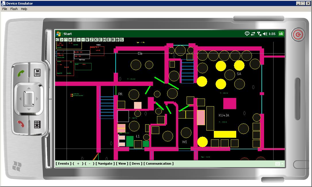  Smart House eHouse - Software Visualization and graphical control Windows Mobile , Windows Phone , . NET Open Source 