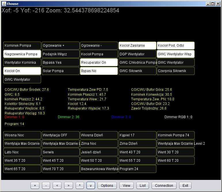  Intelligent home control eHouse graphics and visualization automatic online - java open source 