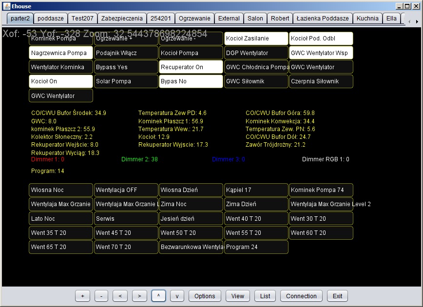  Intelligent Home Control ehouse graphiques et de visualisation automatique en ligne - java open source 