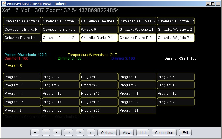  Intelligent Home Control ehouse graphiques et de visualisation automatique en ligne - java open source 