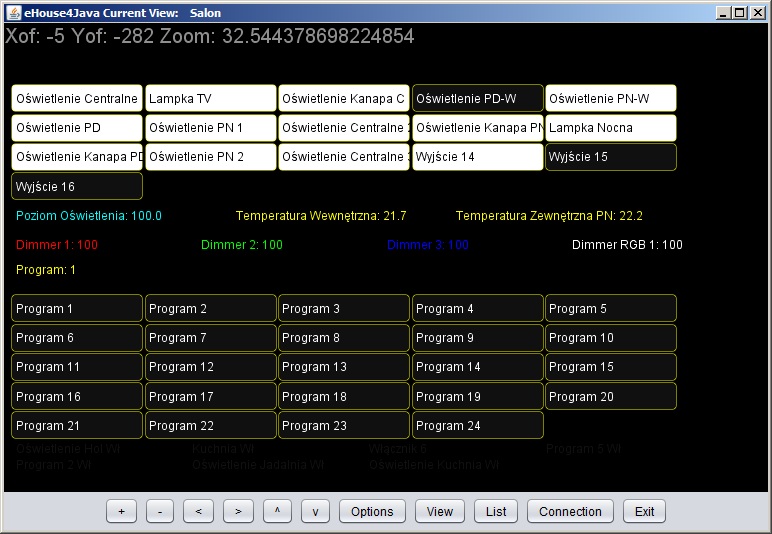  Intelligent home control eHouse graphics and visualization automatic online - java open source 